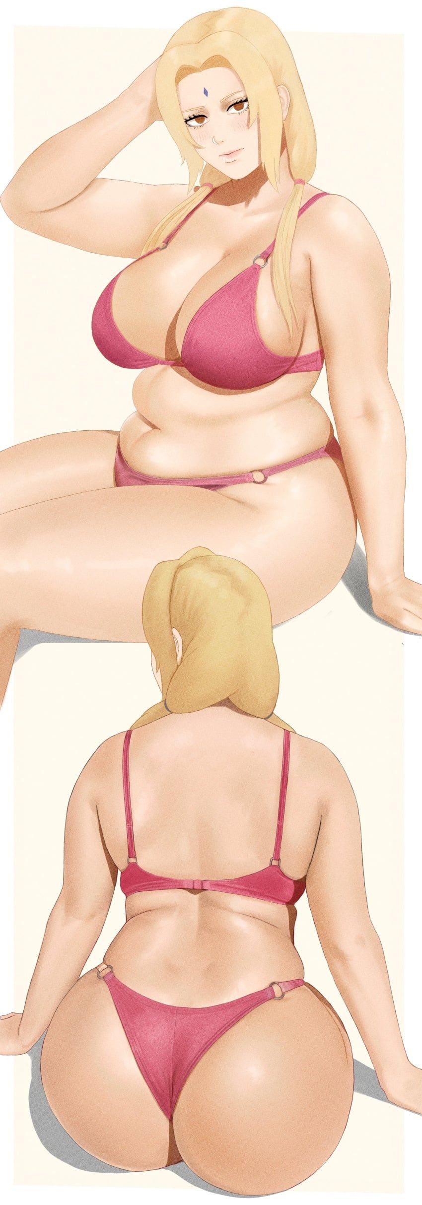 tsunade, naruto, naruto_(series), ahsern19552, 1girls