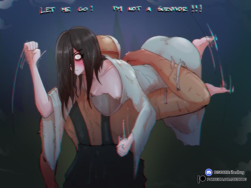 sadako_yamamura, the_trapper, yamamura_sadako, dead_by_daylight, the_ring