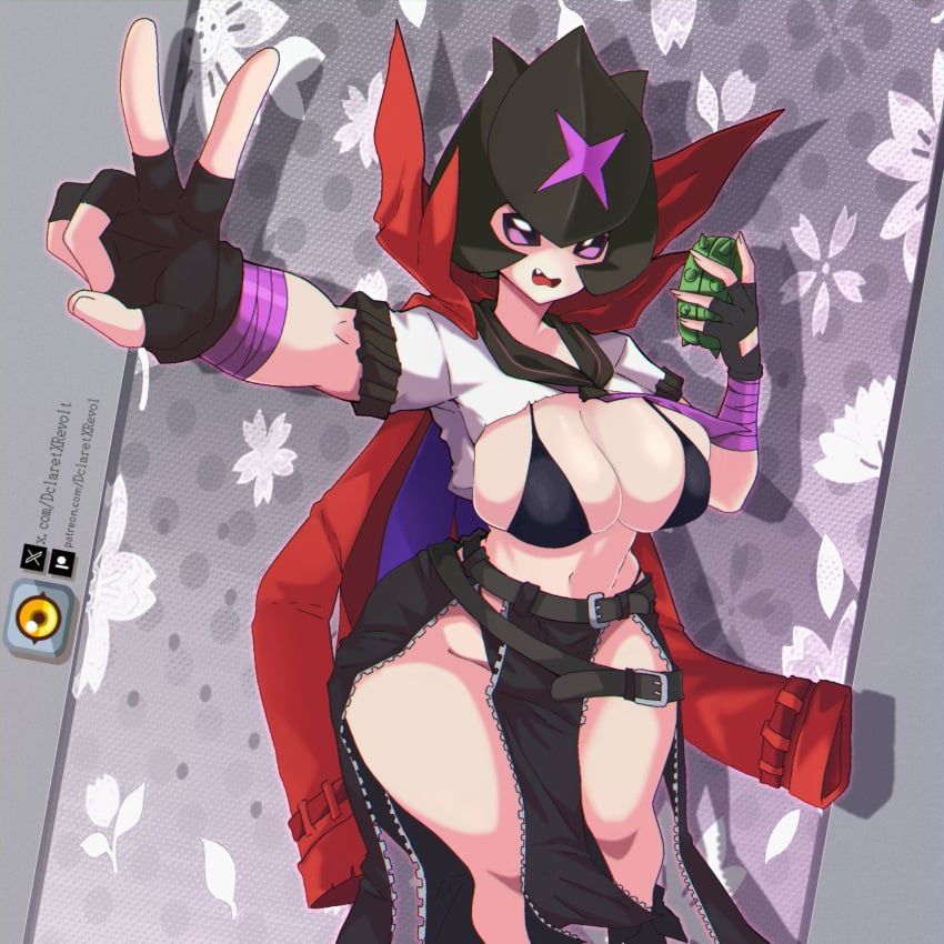 bancholillymon, bandai_namco, digimon, dclaret, 1girls