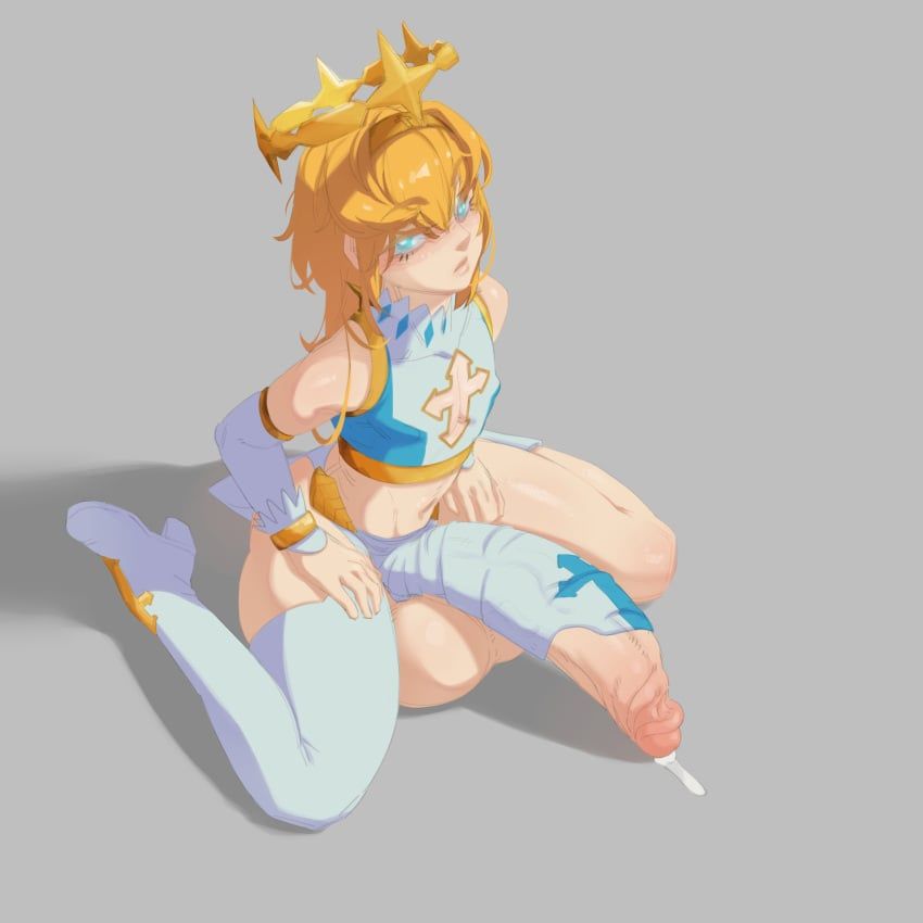 sera_(raylero_oc), linsa, 1boy, balls, big_balls