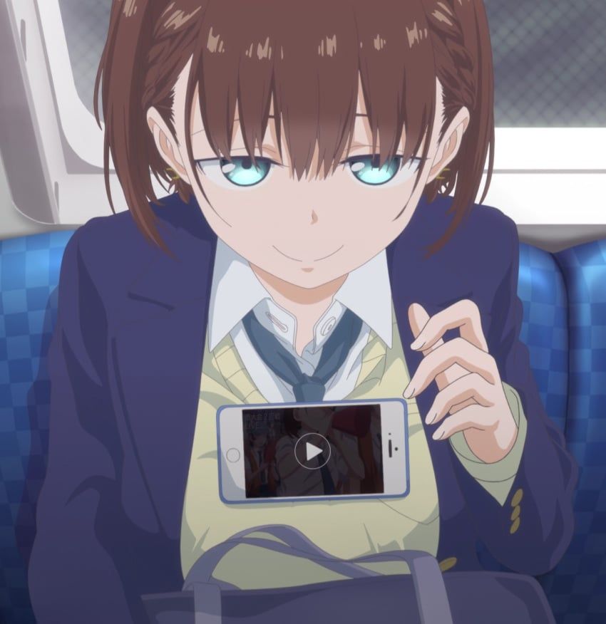 ai-chan_(tawawa), getsuyoubi_no_tawawa, 1girls, big_breasts, blackmail