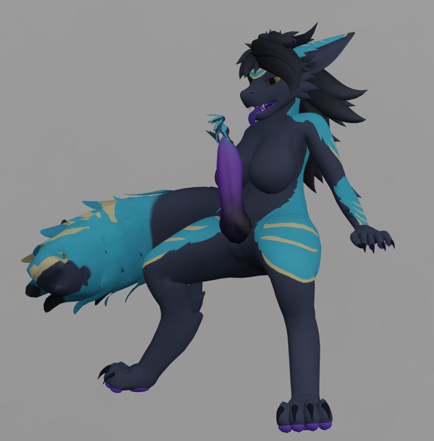 avali, mythology, anthro, arm_markings, big_breasts