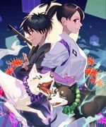 hakubi, madarao_(kekkaishi), sumimura_yoshimori, yukimura_tokine, kekkaishi