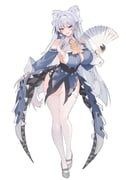 velina_airgid, zenless_zone_zero, zerocat, 1girl, ascot