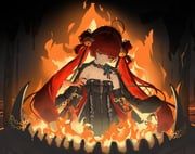 suoming_(wuthering_waves), wuthering_waves, xiaotu_wei_yin_lang_ilah, 1girl, black_dress