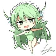 leaf_(black_souls), black_souls, jiagevvv, 1girl, :d