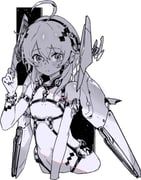 original, jnt, 1girl, ahoge, android