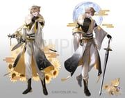 fushimi_gaku, nijisanji, kushiro_kuki, 1boy, :d