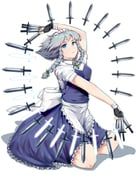 izayoi_sakuya, touhou, kaicchi, 1girl, apron