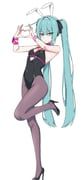 hatsune_miku, rabbit_hole_(vocaloid), vocaloid, baboboxboxy, animal_ears