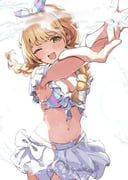fujita_kotone, gakuen_idolmaster, idolmaster, nyorotono_(amafurashi), 1girl