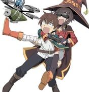megumin, satou_kazuma, kono_subarashii_sekai_ni_shukufuku_wo!, fubarmoe, 1boy