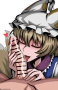 yakumo_ran, touhou, kinoshii-shroom, 1boy, 1girl