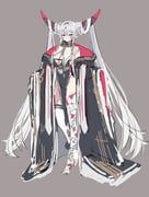 lilyanne_(yuniiho), original, yuniiho, 1girl, asymmetrical_legwear