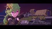 collei_(genshin_impact), genshin_impact, luci_nightingale, 1girl, 3d
