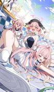 hanako_(blue_archive), hifumi_(blue_archive), koharu_(blue_archive), mika_(blue_archive), nagisa_(blue_archive)