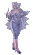 velina_airgid, zenless_zone_zero, aragiken, 1girl, bow