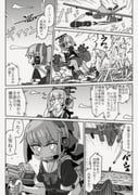 yuubari_(kancolle), kantai_collection, bocchi-ya-nawi, 1girl, agm-114_hellfire