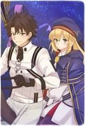 artoria_caster_(fate), artoria_caster_(second_ascension)_(fate), artoria_pendragon_(fate), fujimaru_ritsuka_(male), fujimaru_ritsuka_(male)_(decisive_battle_chaldea_uniform)
