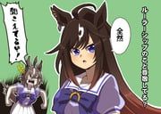 duramente_(umamusume), rulership_(umamusume), umamusume, verta_(verlaine), 2girls