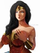 wonder_woman, dc_comics, wonder_woman_(series), drawink, 1girl