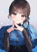 original, momoshiki_tsubaki, 1girl, artist_name, belt