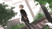 mafumafu, indie_utaite, sakanachan_2th, 1boy, backlighting