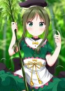 teireida_mai, touhou, ruu_(tksymkw), 1girl, apron