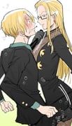 kalifa_(one_piece), sanji_(one_piece), one_piece, nqe_68, 1boy