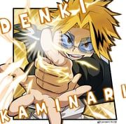 kaminari_denki, boku_no_hero_academia, yutori3218, 1boy, blonde_hair