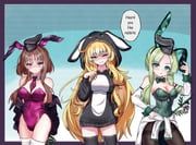 matara_okina, nishida_satono, teireida_mai, touhou, hellkids2