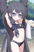 kisaki_(blue_archive), kisaki_(swimsuit)_(blue_archive), blue_archive, watarurikka, 1girl
