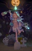 kirisame_marisa, terraria, touhou, wu_yu_bobosha, 1girl