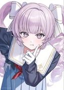 hyakumantenbara_salome, hyakumantenbara_salome_(school_uniform), nijisanji, nakiri_(krkr74), 1girl