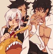 allen_walker, road_kamelot, timcanpy, tyki_mikk, d.gray-man