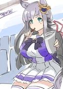 chrono_genesis_(umamusume), umamusume, sinzan, 1girl, alternate_breast_size_(larger)