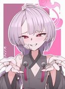 shuro_(blue_archive), blue_archive, ferio_(speedtribe), 1girl, ahoge