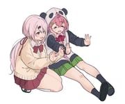 sasaki_saku, sasaki_saku_(1st_costume), shiina_yuika, shiina_yuika_(1st_costume), nijisanji