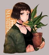 mathilda_lando, leon_the_professional, kim_nyangpeon, 1girl, black_choker