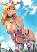 milky_(one_piece), one_piece, pakwan008, 1girl, animal_ears