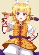 joutouguu_mayumi, touhou, ruu_(tksymkw), 1girl, armor