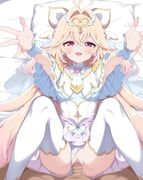cure_arcana, meitantei_precure!, precure, kurono_yuzuko, 1boy