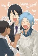 kikuchi_ryou, samejima_satoru, suou_keito, sekai_metsubou_kyouyuu_gensou_mamiya, natsume_(kaza_midori72)