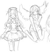 ootori_emu, project_sekai, pnyo_emc, 1girl, :d