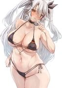 prinz_eugen_(azur_lane), prinz_eugen_(unfading_smile)_(azur_lane), azur_lane, alexi_oekaki, 1girl