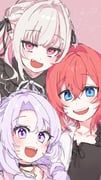 ange_katrina, hyakumantenbara_salome, makaino_ririmu, nijisanji, kumo_ri_za