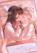 columbina_(genshin_impact), sandrone_(genshin_impact), genshin_impact, elle_(maltmochie), 2girls