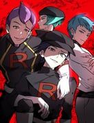 archer_(pokemon), ethan_(pokemon), petrel_(pokemon), proton_(pokemon), pokemon