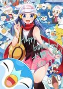 dawn_(pokemon), pikachu, piplup, pokemon, pokemon_diamond/pearl/platinum