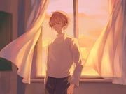 arcueid_brunestud, tsukihime, pan2lightyple, 1boy, black_pants